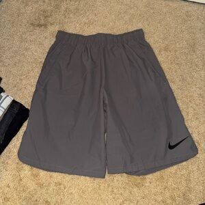 Nike Men's Charcoal Athletic Shorts